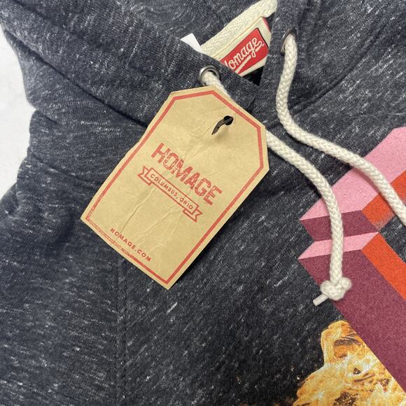 NBA Jam Hoodie Sweatshirt Michalob Ultra Homage M Dark Gray NWT - Picture 4 of 9